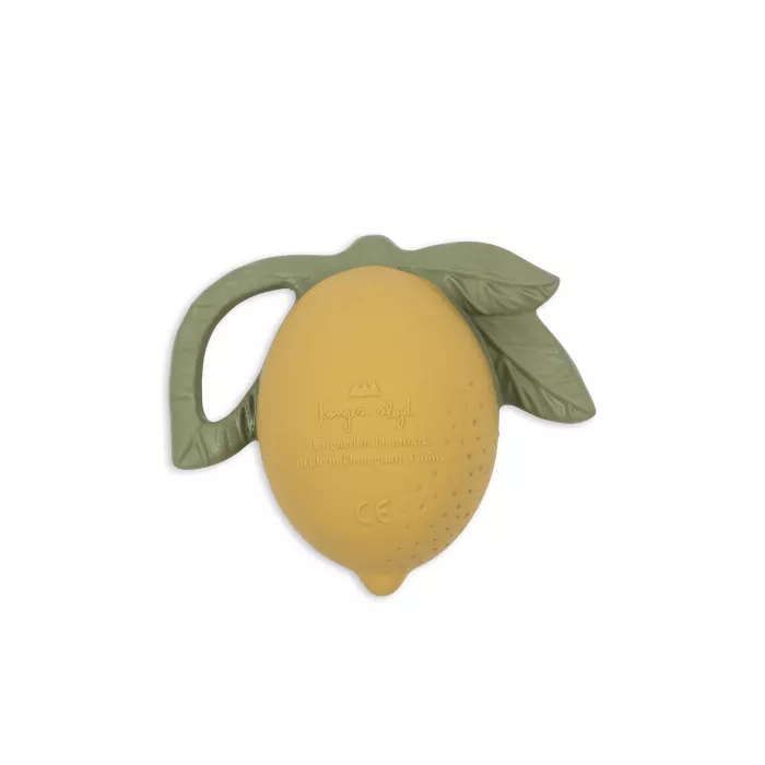 Jucarie de dentitie din cauciuc natural - LEMON - Konges Sløjd