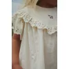 Rochita Posey din bumbac organic - ANTIQUE WHITE - Konges Sløjd
