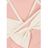 Costum de baie in 2 piese Bowie din poliamida reciclata GRS - POWDER PINK - Konges Sløjd