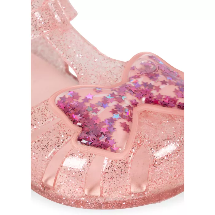 Sandale pentru copii LILO - BOW ROSE - Konges Sløjd