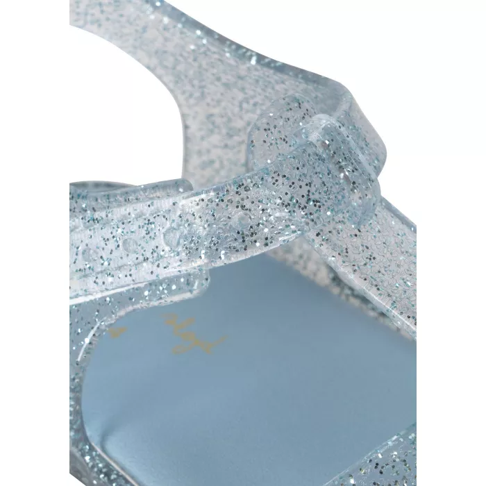 Sandale pentru copii LILO - GLITTER BLUE - Konges Sløjd