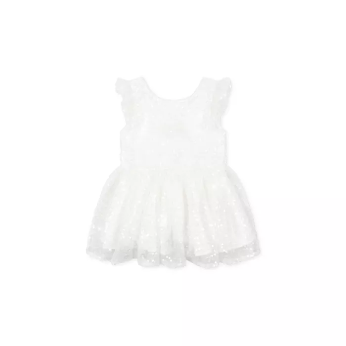 Rochie Oria cu paiete - OPTIC WHITE - Konges Sløjd