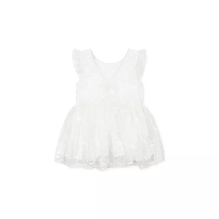 Rochie Oria cu paiete - OPTIC WHITE - Konges Sløjd