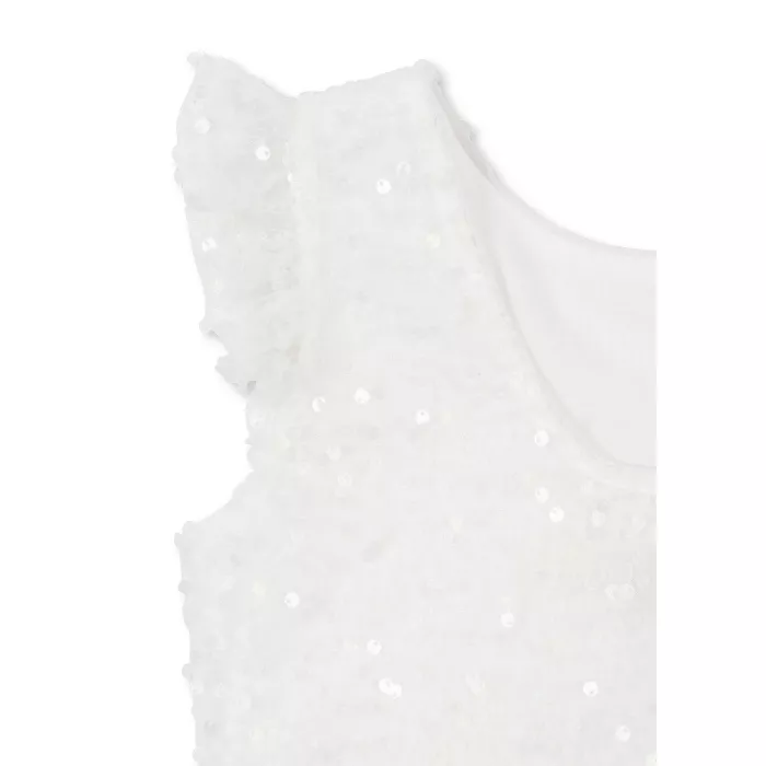 Rochie Oria cu paiete - OPTIC WHITE - Konges Sløjd