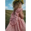 Rochie de gala Ally cu flori - VEILED ROSE - Konges Sløjd