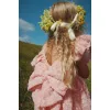 Rochie de gala Ally cu flori - VEILED ROSE - Konges Sløjd