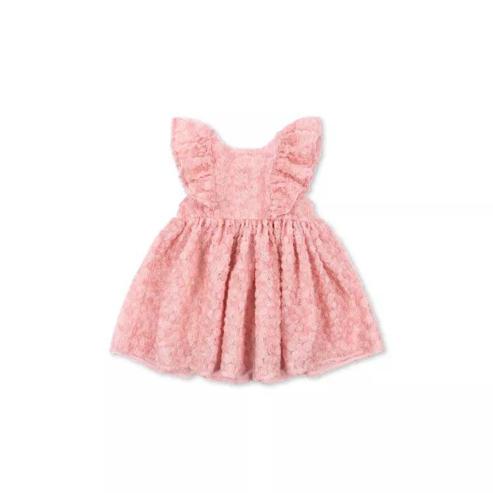 Rochie de gala Ally cu flori - VEILED ROSE - Konges Sløjd