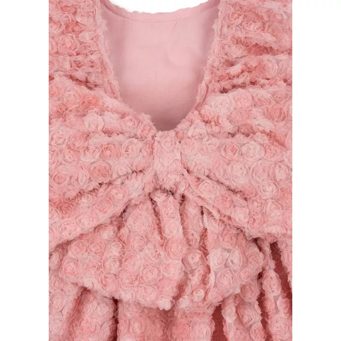 Rochie de gala Ally cu flori - VEILED ROSE - Konges Sløjd