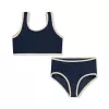 Costum de baie in 2 piese Manon din material reciclat GRS - DRESS BLUE - Konges Sløjd