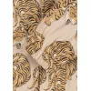 Costum impermeabil pentru ploaie captusit cu fleece - RAINY PALME - PANTHERE BEIGE - Konges Sløjd