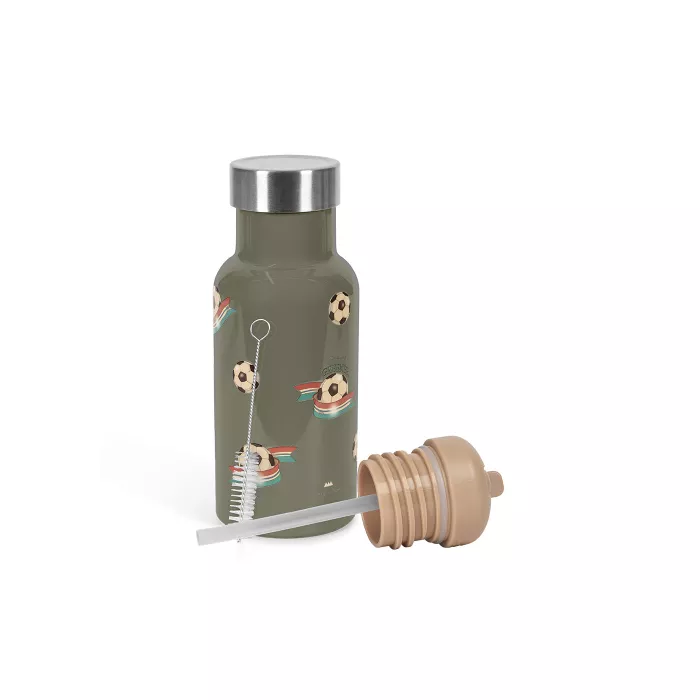 Sticlă termos din oțel inoxidabil 350 ml GREEN/KICK IT – Konges Sløjd