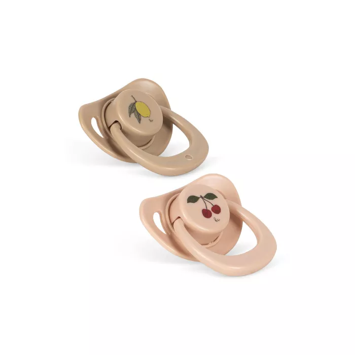 Accesorii pentru papusi - set 2 suzete - Cherry - Konges Sløjd