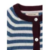 Cardigan din lana BELOU - AUTUMN STRIPE - Konges Sløjd