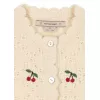 Cardiganul cu Broderie de Cireșe – Delicatețe și Confort