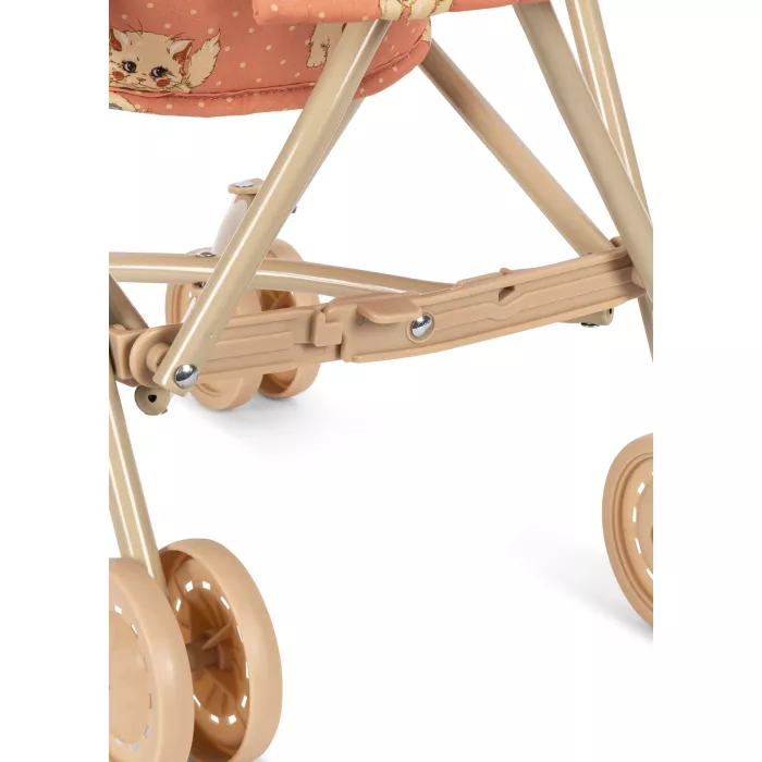 Carucior pentru papusi - CIAO MIAO ROSE - Konges Sløjd