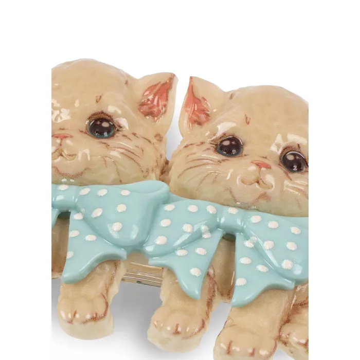Agrafa cu clips din rasina pentru fetite - KITTY - Konges Sløjd