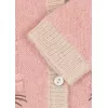 Cardigan din Amestec de Lână Alpaca