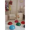 Pianina in miniatura pentru copii - TEDDY BEAR - Konges Sløjd