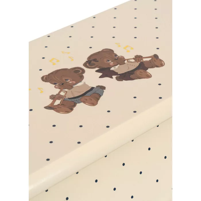 Pianina in miniatura pentru copii - TEDDY BEAR - Konges Sløjd