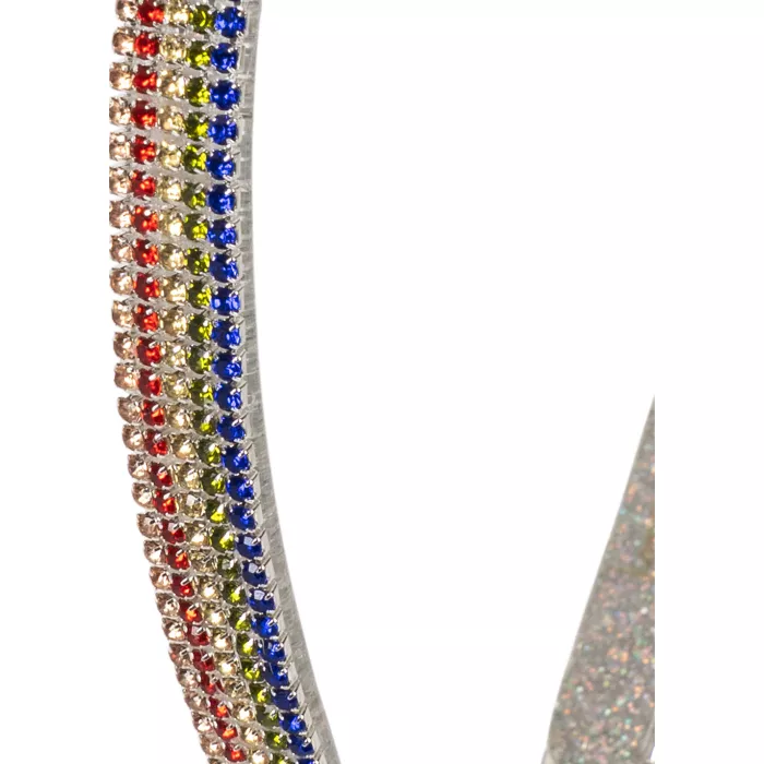 Cordeluta cu pietricele - SPARKLY RAINBOW - Konges Sløjd