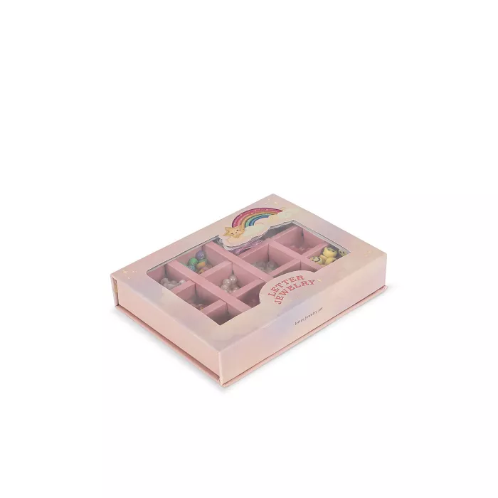Set de creat bijuterii cu margele - ABC - Multicolor - Konges Sløjd