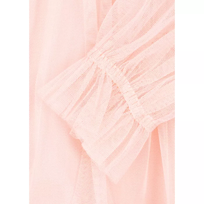 Rochita din tul cu funda - Creole Pink - Konges Sløjd