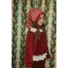 Caciula de elf tricotata din lana - Christmas Stripe - Konges Sløjd