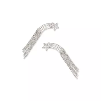 Agrafa de par in forma de stea cazatoare - set 2 bucati - Silver Mix - Konges Sløjd