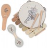 Set de instrumente muzicale din lemn - Konges Sløjd Set de instrumente muzicale din lemn - Konges Sløjd