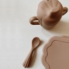 Set din silicon pentru masa copilului - Blush - Konges Sløjd Set din silicon pentru masa copilului - Blush - Konges Sløjd