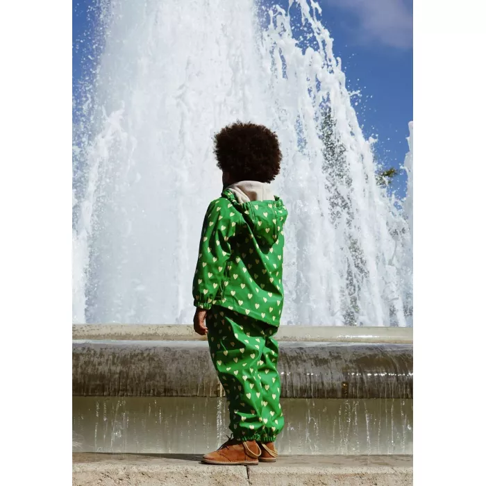 Costum impermeabil pentru ploaie - RAINY PALME - AISURU GREEN - Konges Sløjd