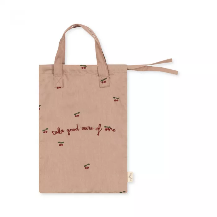Set de ingrijire din bumbac organic pentru papusi - CHERRY - Konges Sløjd