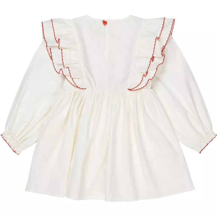 Rochita din bumbac organic - WHITE - Konges Sløjd