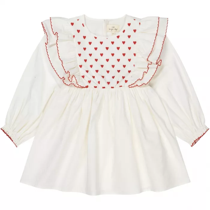 Rochita din bumbac organic - WHITE - Konges Sløjd