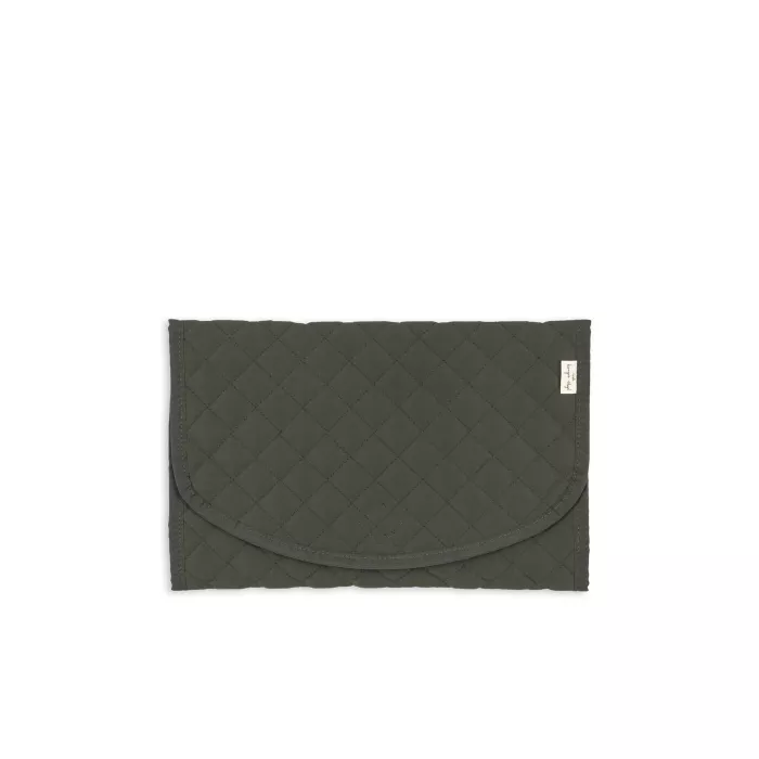 Geanta de maternitate cu salteluta pentru schimbat scutece portabila inclusa - ALL YOU NEED - MOSS GREY -  Konges Sløjd