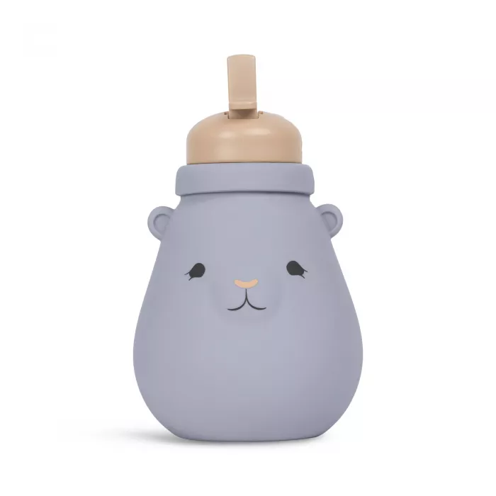 Sticla din silicon Teddy - QUICKSILVER - Konges Sløjd