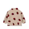 Jacheta din material teddy - LADYBUG SAND - Konges Sløjd Jacheta din material teddy - LADYBUG SAND - Konges Sløjd