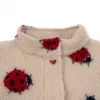 Jacheta din material teddy - LADYBUG SAND - Konges Sløjd Jacheta din material teddy - LADYBUG SAND - Konges Sløjd