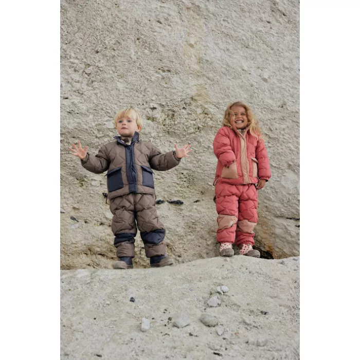Jacheta termo pentru copii Pace - WALNUT - Konges Sløjd