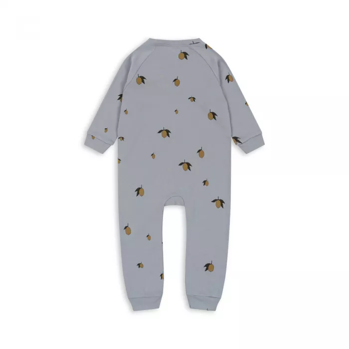Pijama salopeta din bumbac organic pentru copii - LEMON HARBOR - Konges Sløjd