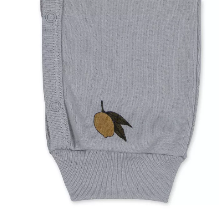 Pijama salopeta din bumbac organic pentru copii - LEMON HARBOR - Konges Sløjd