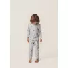 Pijama cu maneca lunga din bumbac organic - LEMON HARBOR - Konges Sløjd