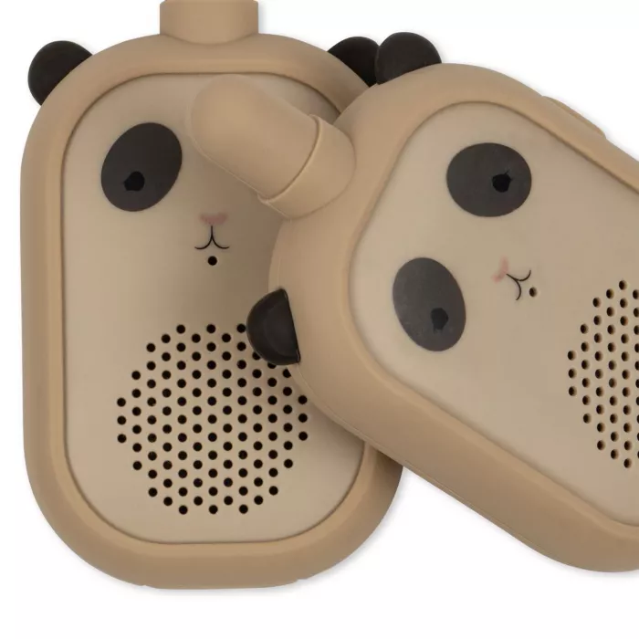Set de walkie talkie din silicon - PANDA - Konges Sløjd