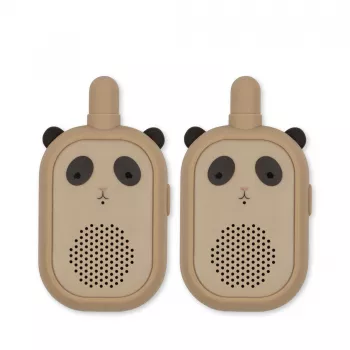 Set de walkie talkie din silicon - PANDA - Konges Sløjd