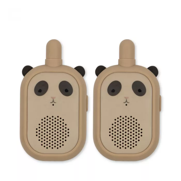 Set de walkie talkie din silicon - PANDA - Konges Sløjd