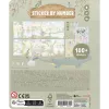 Carte cu autocolante - Jim - Safari Friends - Little Dutch