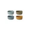 Set 4 boluri din silicon Iggy - Golden caramel/blue multi mix - Liewood Set 4 boluri din silicon Iggy - Golden caramel/blue multi mix - Liewood