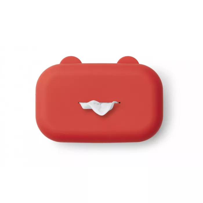 Husa pentru servetele umede Emi - Apple Red - Liewood Husa pentru servetele umede Emi - Apple Red - Liewood
