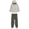 Costum impermeabil din material softshell - Parker - Arctic mix - Liewood Costum impermeabil din material softshell - Parker - Arctic mix - Liewood