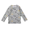 Bluza cu maneca lunga cu protectie UV 50+ - Noah - Dino Dove Blue Mix - Liewood Bluza cu maneca lunga cu protectie UV 50+ - Noah - Dino Dove Blue Mix - Liewood